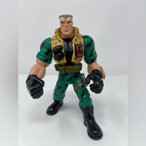 Small Soldiers Major Chip Hazard 6" Action Figure Vintage 1998 Hasbro Army Toy